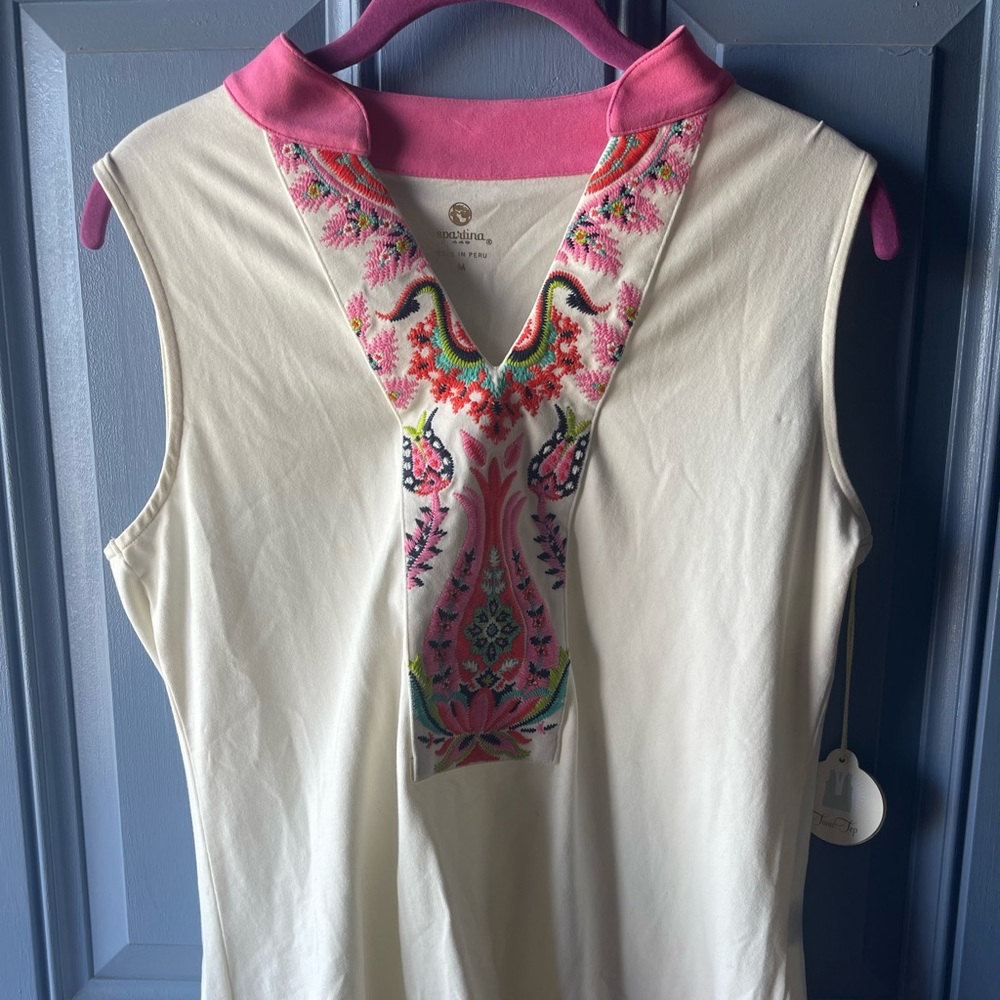 Never been warned, tags still on the top!